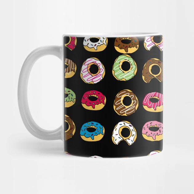 Cute Donut Pattern by trendybestgift